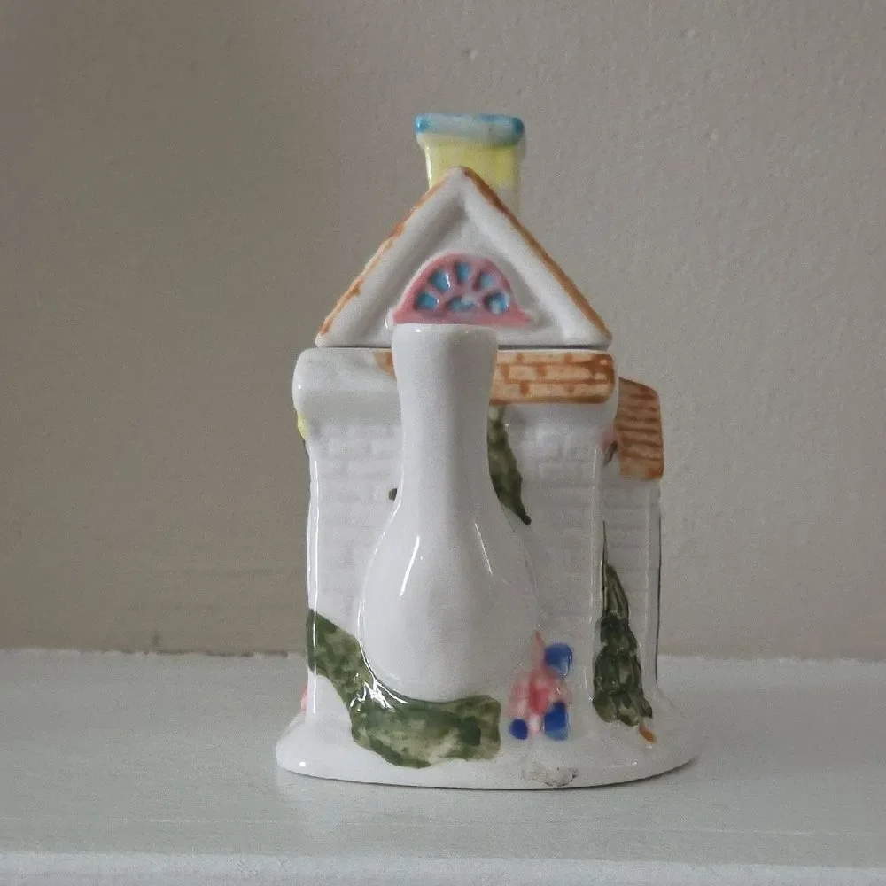 Charming Cottage Teapot